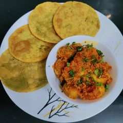 A picture of Koairshutir Kochori & Alur Dum.