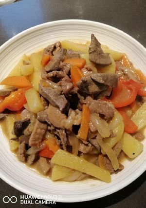 A picture of Sauteed Pork.