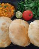Punjabi breakfast chole bhature