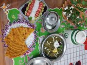 A picture of ghee rotis