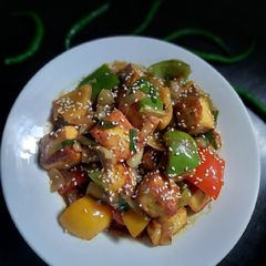 A picture of Chilli Paneer Semi Gravy.