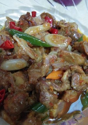 Foto resep Sambal goreng Ampela Ayam