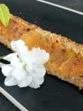 Tartelette au melon parfumée à la fève tonka
