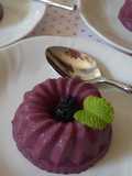 Panna cotta de moras