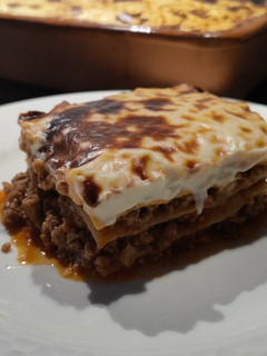 Una foto de Lasaña de carne y verduras