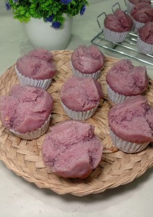 Foto resep Bolu Kukus Ubi Ungu