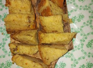 Foto resep Bolu pisang santan kukus tanpa mixer - alat seadanya di kost
