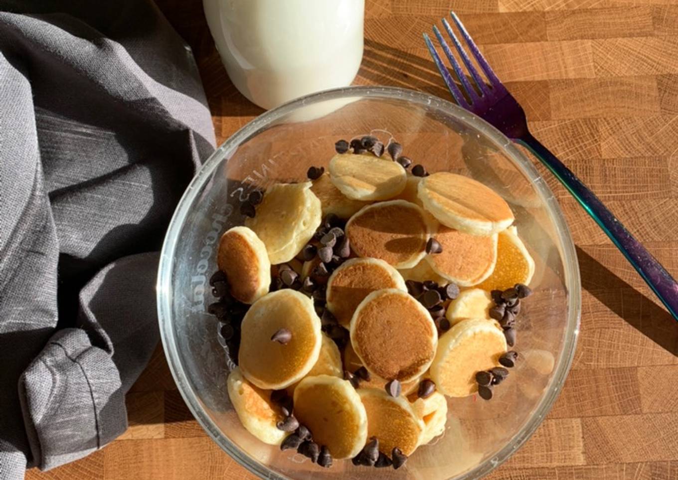 ☆Mini Pancakes façon Céréales☆