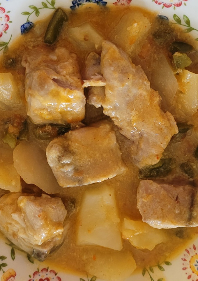 Una foto de Marmitako de la cocina de Marisa Marcos Ortega