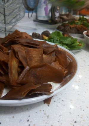 صورة لوصفة فتوش بصدر الدجاج