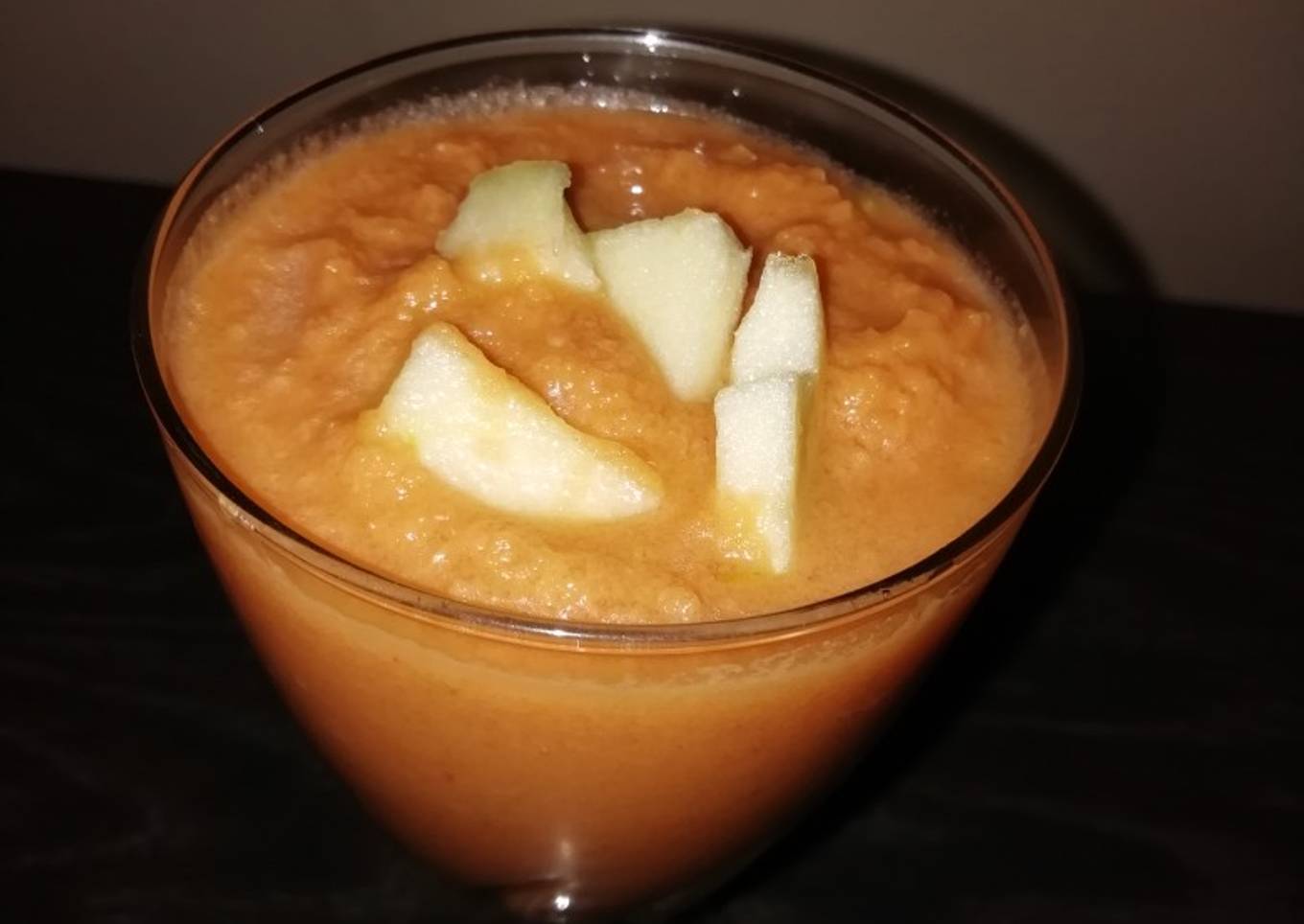 Gazpacho de Manzana 🍏 (Sin Pan)