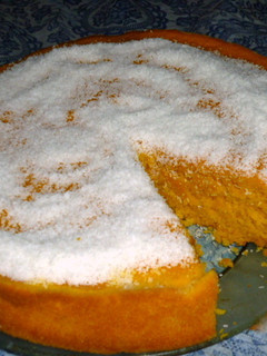 Una foto de Torta licuada de zanahoria