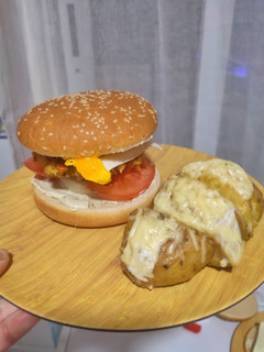 Una foto de Hamburguesa Vegetariana