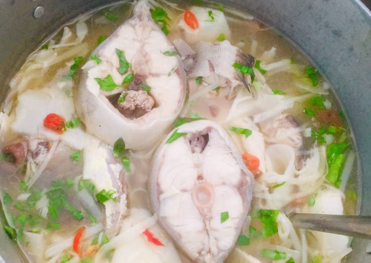 Recipe of Super Quick Homemade Lẩu măng chua cá bớp