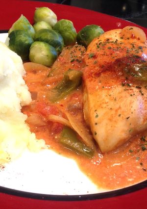 A picture of Chicken Paprika.