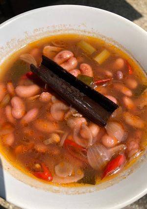 Foto resep 30.) Sayur kacang merah khas Sunda