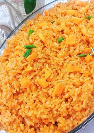 A picture of Nigeria Party Jollof Rice.