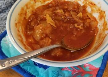 Easiest Way to Recipe Appetizing Hamburger Cabbage Soup