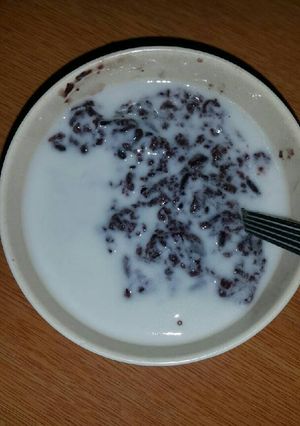 Foto resep Bubur pulut/ketan hitam by lely