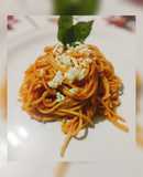 Pasta con salsa de jitomate Jazz