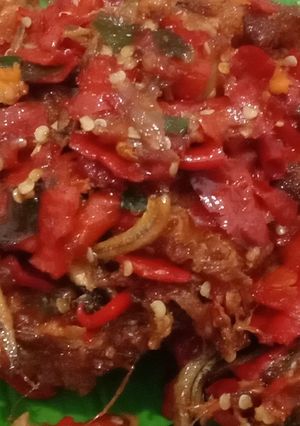Foto resep Telor sambal Teri