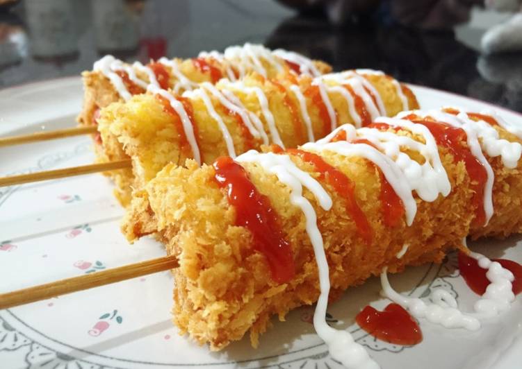 makanan Corndog praktis yang Bisa Manjain Lidah