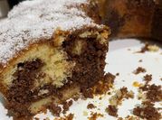 Una foto de torta marmolada de manteca