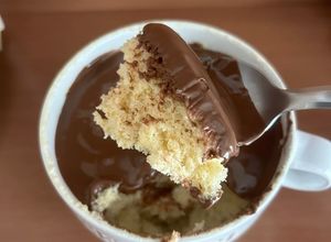 Foto de Bolo de caneca de Ninho com Nutella