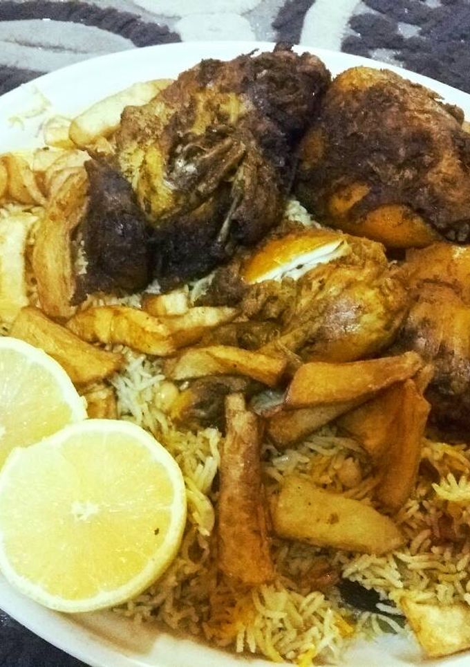 صورة لوصفة مندي دجاج ولا أروع😍
