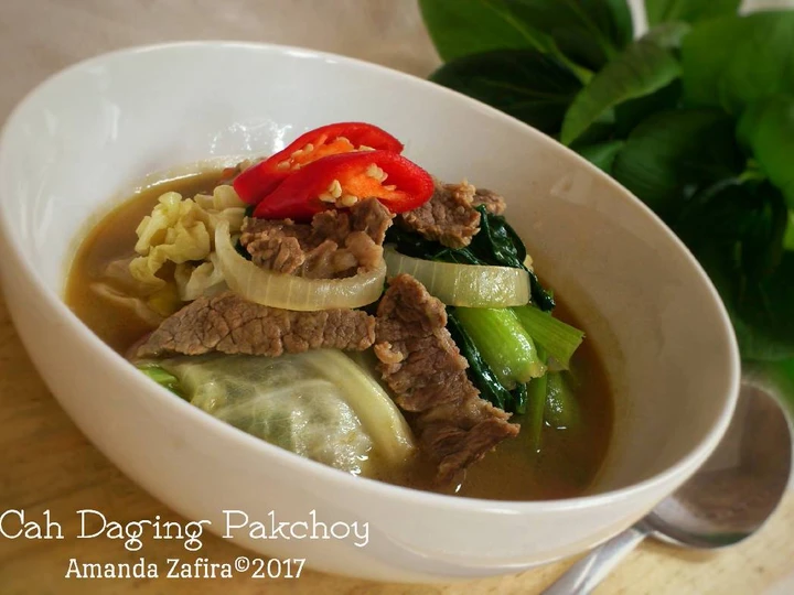 Langkah Mudah untuk Membuat Resep Cah Daging Pakchoy Anti Ribet, Sempurna