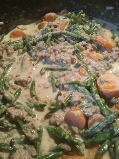 A picture of Almost Ground Beef Stroganoff.