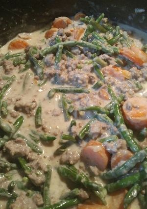 A picture of Almost Ground Beef Stroganoff.