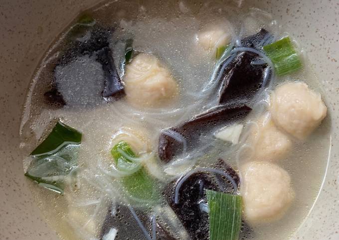 Resep Sop Kimlo Jamur Kuping Oleh Sulistiawati Sulistiawati Cookpad