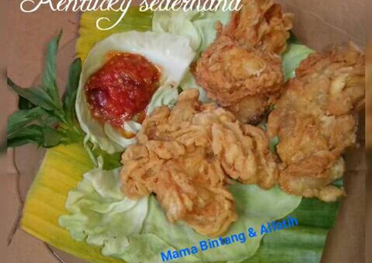 Resep: SempurnaKentucky sederhana