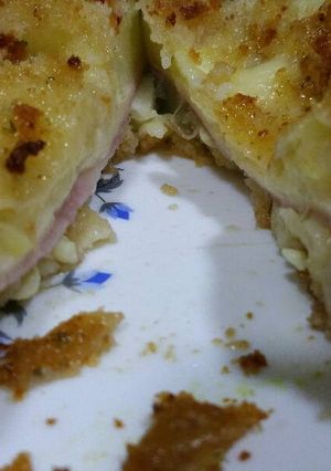 Foto principal de Calabacin con j.york y queso rebozados en pan rallado