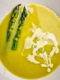 Supă cremă de sparanghel verde