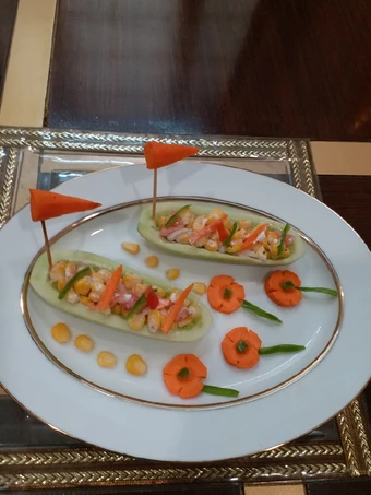 Easy Way Make Recipe Creamy Corn Salad In Boat that is  Makes Drooling, Perfect}