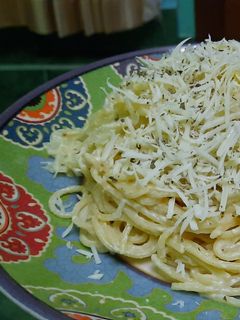 Foto resep Spageti Carbonara Simple