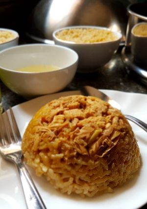 Foto resep Nasi Tim Ayam