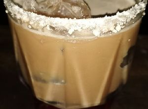 Una foto de Carajillo de mazapán