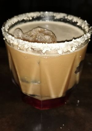 Una foto de Carajillo de mazapán