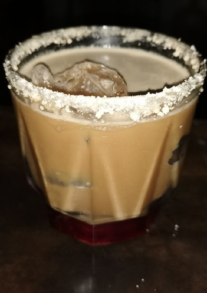 Una foto de Carajillo de mazapán