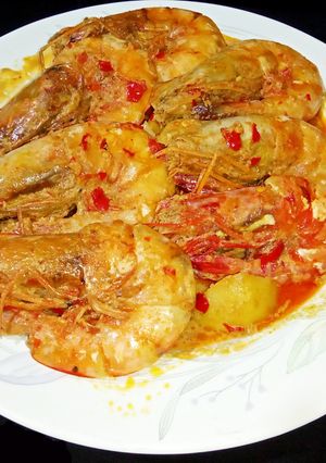 Foto resep Gulai Udang Kentang