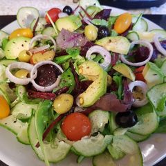 A picture of My Tasty Lime,Sea Salt & Balsamic Vinegar Salad.