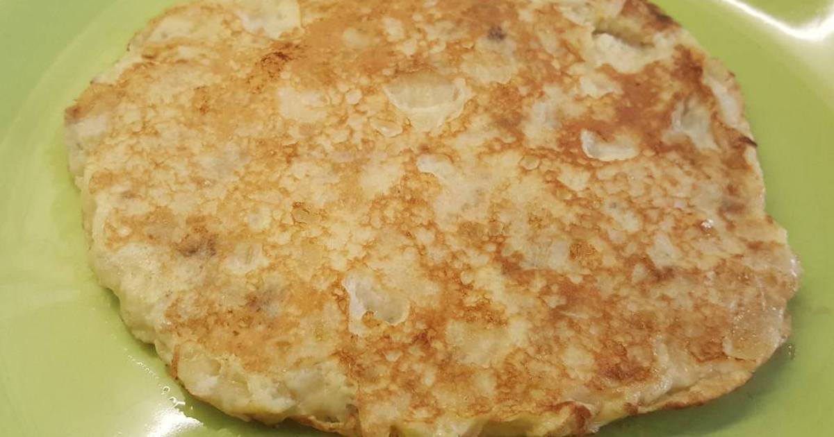 Pancake de banana sin harina (gluten free, sin TACC, paleo) Receta de