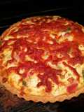 Cheesy Spinach and muchroom QUICHE