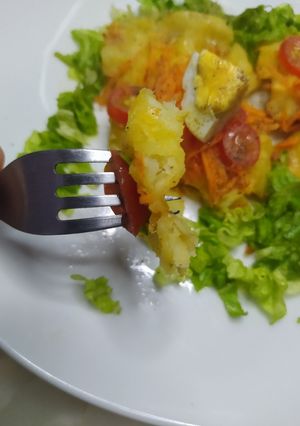 Una foto de Waffle De Papa Salado 1 Ingrediente