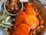 لوبيا پلوبا گوشت چرخكرده