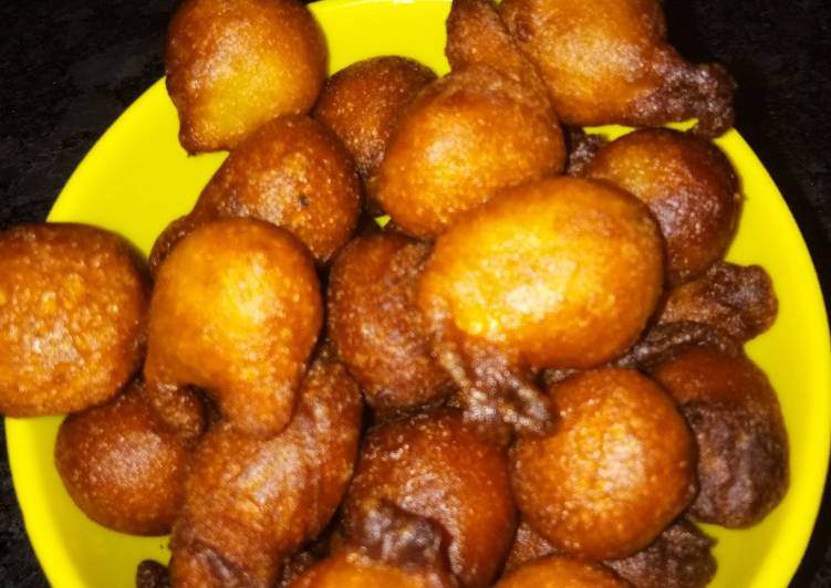 Step-by-Step Guide to Prepare Quick Gulgula (Mini Donut or sweet pua) recipe