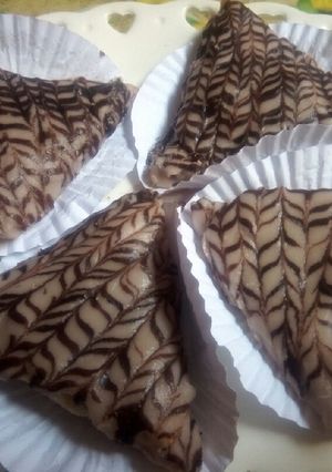 Une photo de Samoussa au banane et chocolat